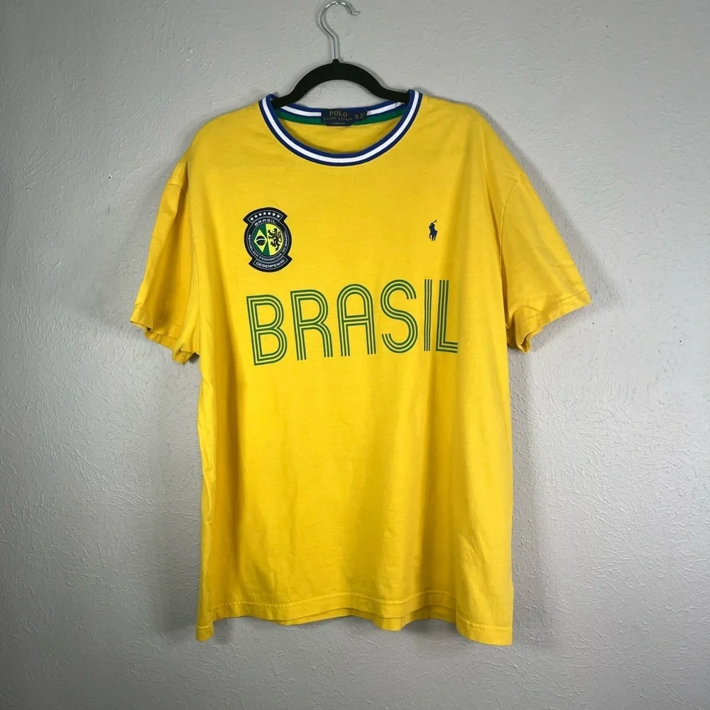 Ralph Lauren classic fit XL republic of brasil tee - Picture 1 of 4